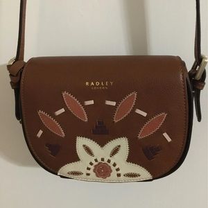 NWOT Radley London Leather Cross-body Bag
